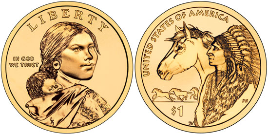 2012 Native American Dollar