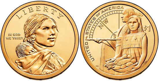 2014 Native American Dollar