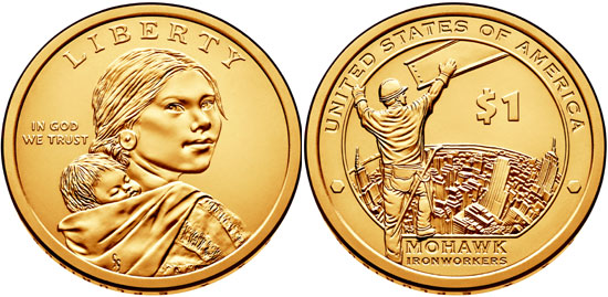 2015 Native American Dollar