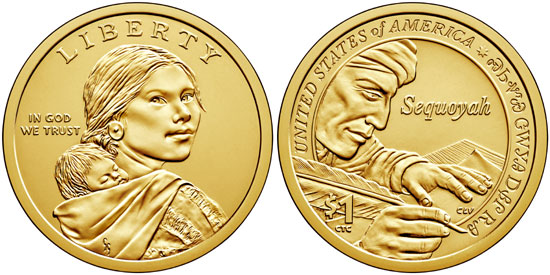 2017 Native American Dollar